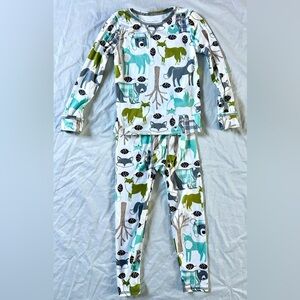 Cuddl Duds Thermal Wear Set Size 4T – Woodland Animals Print